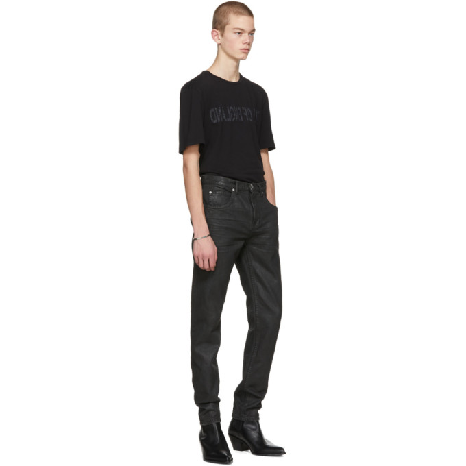 Helmut Lang Black Re-Edition Tom of England T-Shirt Helmut Lang