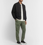 nonnative - Educator Slim-Fit Tapered COOLMAX Cotton-Blend Ripstop Trousers - Army green