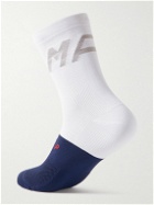 MAAP - Adapt Colour-Block Stretch-Knit Socks - White