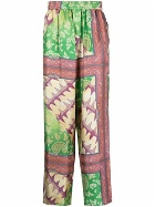 ARIES - Printed Silk Trousers