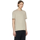 Brioni Beige Logo T-Shirt