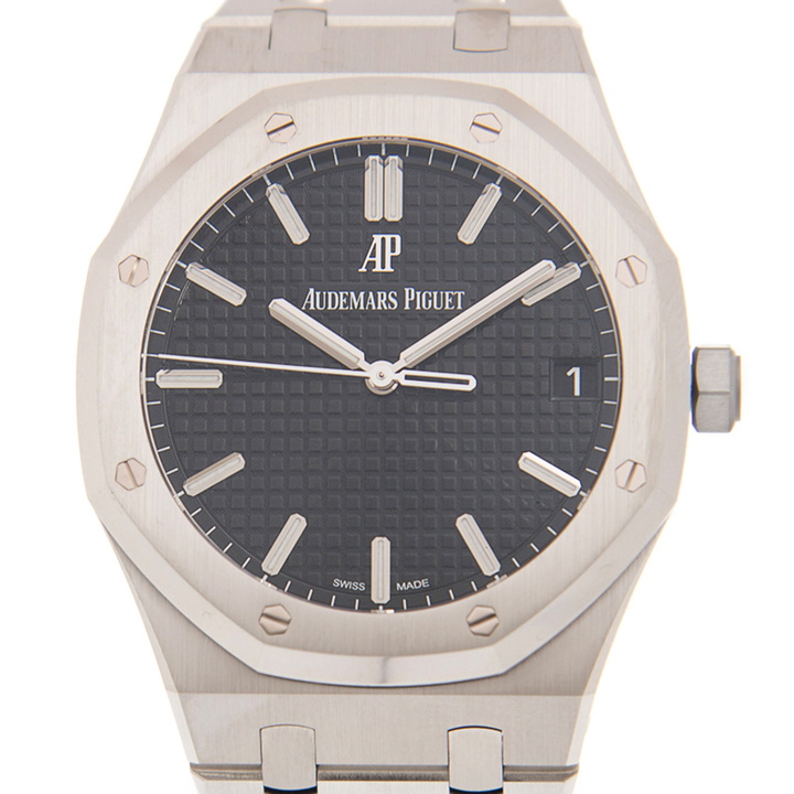 Photo: Audemars Piguet Royal Oak Black Dial Automatic Mens Watch 15500ST.OO.1220ST.03