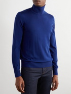 Loro Piana - Wish® Wool Rollneck Sweater - Blue