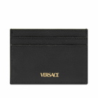 Versace Women's Medusa Head Card Holder in Black