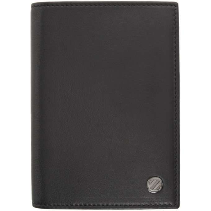 Photo: Ermenegildo Zegna Black Smooth Passport Holder