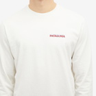 Patagonia Men's Long Sleeve Chill Responsibili-T-Shirt in Birch White