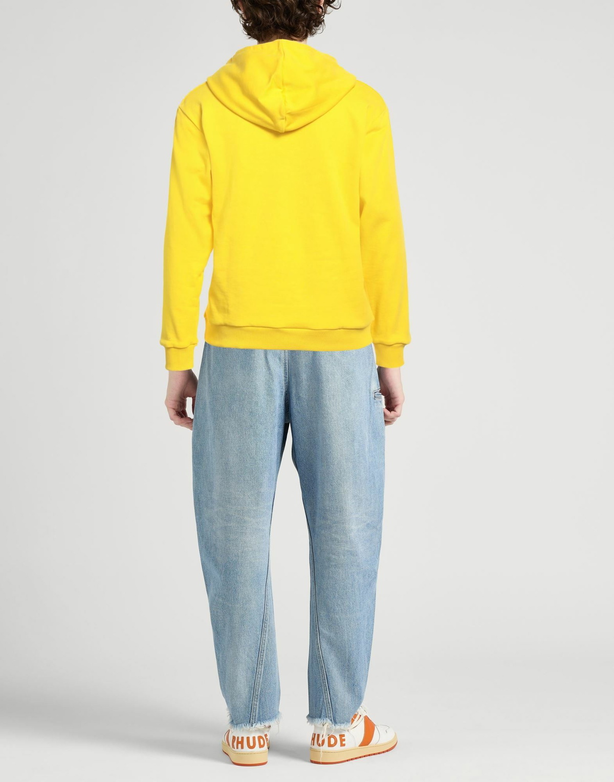 Moschino Mens Sweatshirt in Yellow
