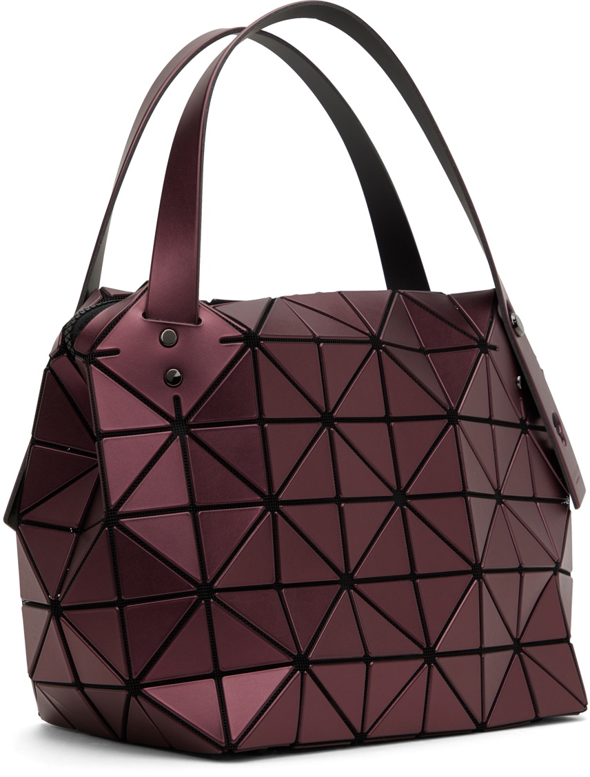 ISSEI MIYAKE BOSTON-Ⅱ BAO BAO ISSEY MIYAKE Burgundy Large Boston Bag Bao Bao Issey