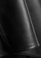 Nour Hammour Leather Head Scarf - Black - One Size