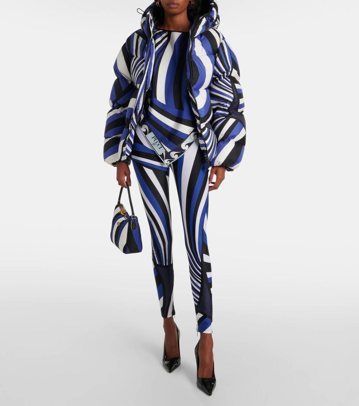 Pucci Iride high-rise leggings