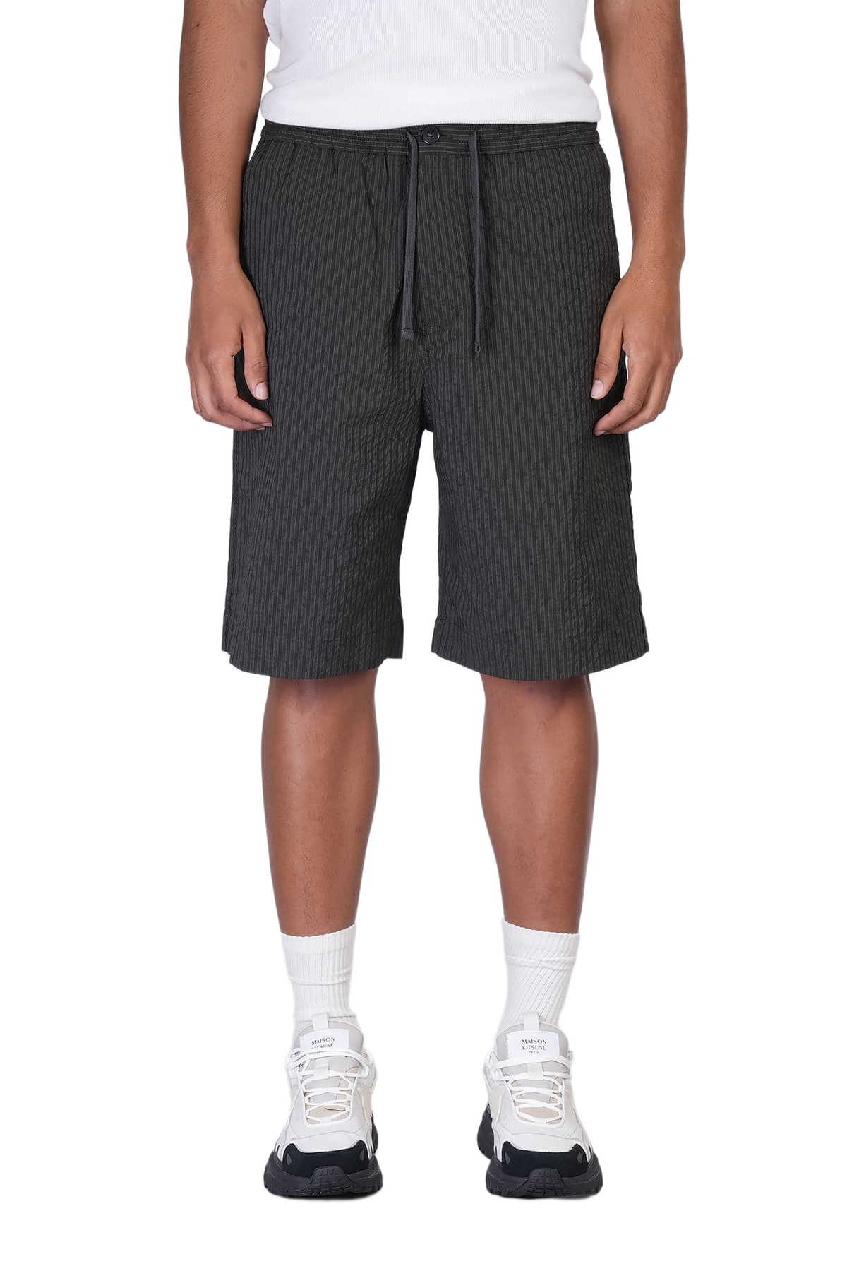 定価¥35,640→特価 MAISON KITSUNE shorts(navy) Maison Kitsuné Navy Bold Fox Head Shorts Maison Kitsune