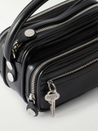 Acne Studios - Camero Embellished Textured-Leather Messenger Bag