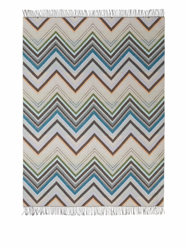 Photo: Missoni Home Chevron-Pattern Throw (130cm X 190cm)