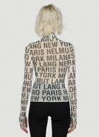Helmut Lang Destination Print Top