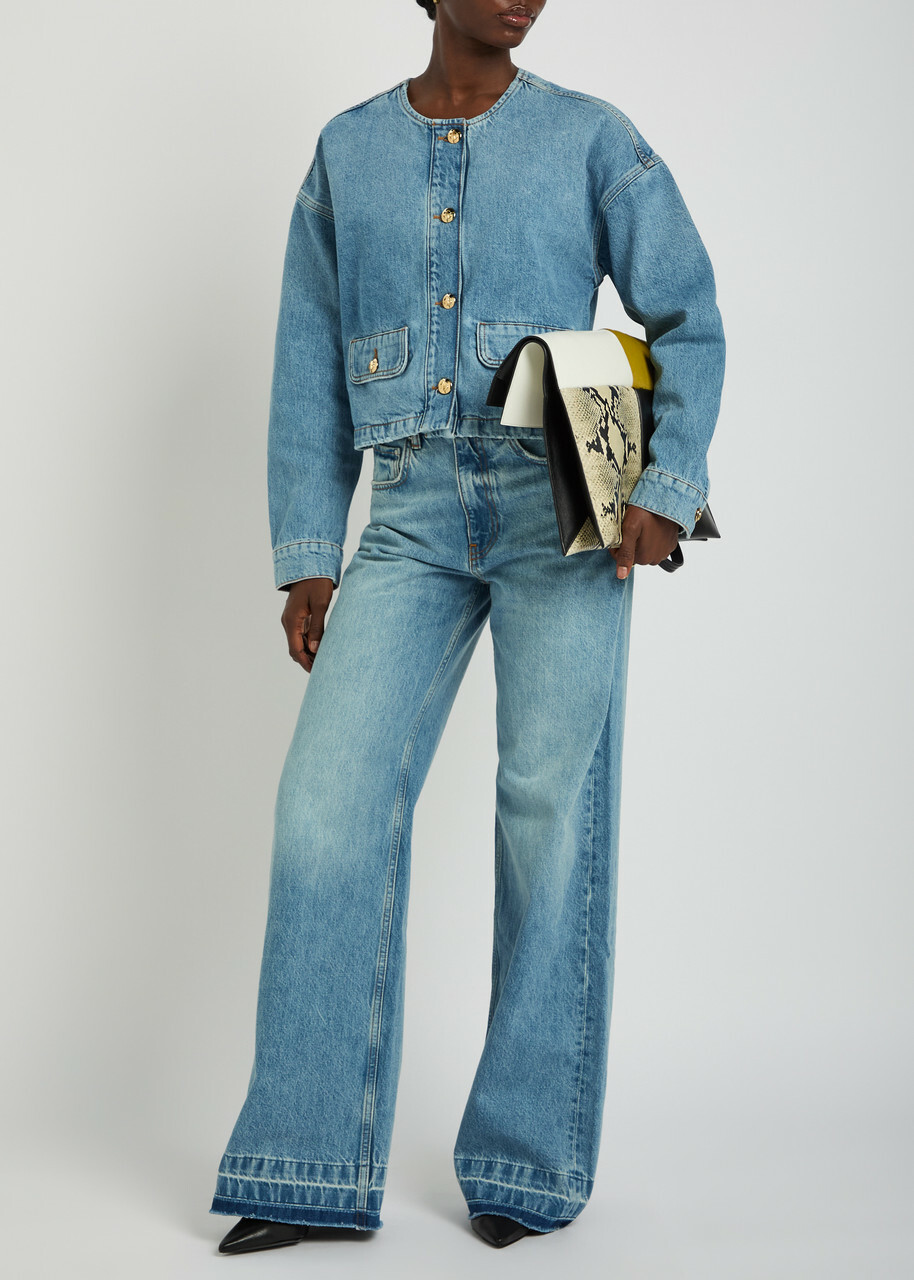 Anine Bing Blanche Denim Jacket