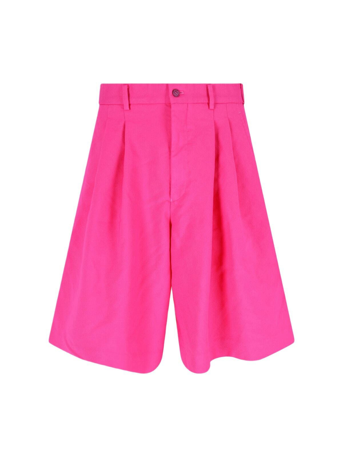 COMME des GARÇONS Faux Leather Shorts PAUSE or Skip: Comme Des Garçons Homme Plus Faux-Leather