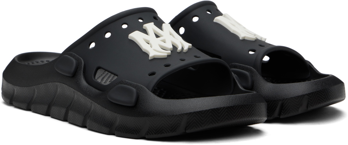 AMIRI Black Sunday Pool Slides