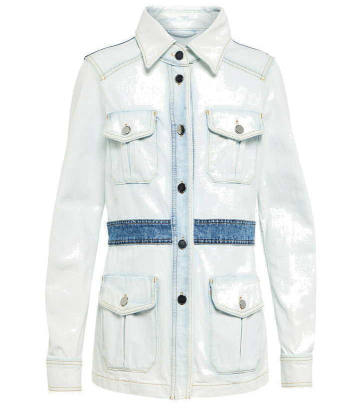 Photo: Dorothee Schumacher - Denim Love patchwork denim jacket