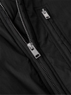 Marant - Bakya Padded Logo-Embroidered Cotton-Blend Shell Bomber Jacket - Black