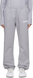 Jacquemus Gray Le Papier 'Le Jogging Jacquemus' Lounge Pants