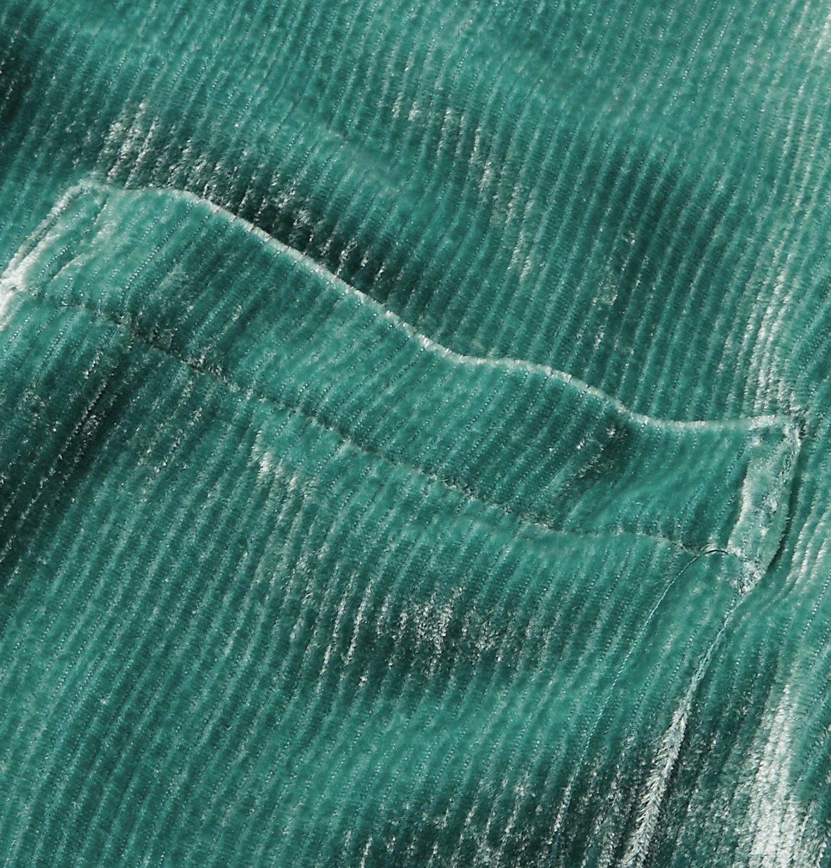 Sies Marjan - Sander Velvet-Corduroy Shirt - Blue