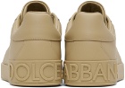 Dolce & Gabbana Beige Portofino Sneakers