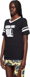 Anna Sui Black 'Anna Sui' Logo T-shirt