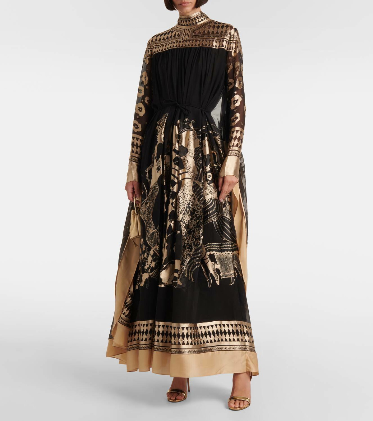 【Zimmermann】Illustration Otto printed gown Zimmermann Illustration Otto printed gown Zimmermann