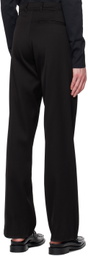 Bianca Saunders Black Benz Trousers