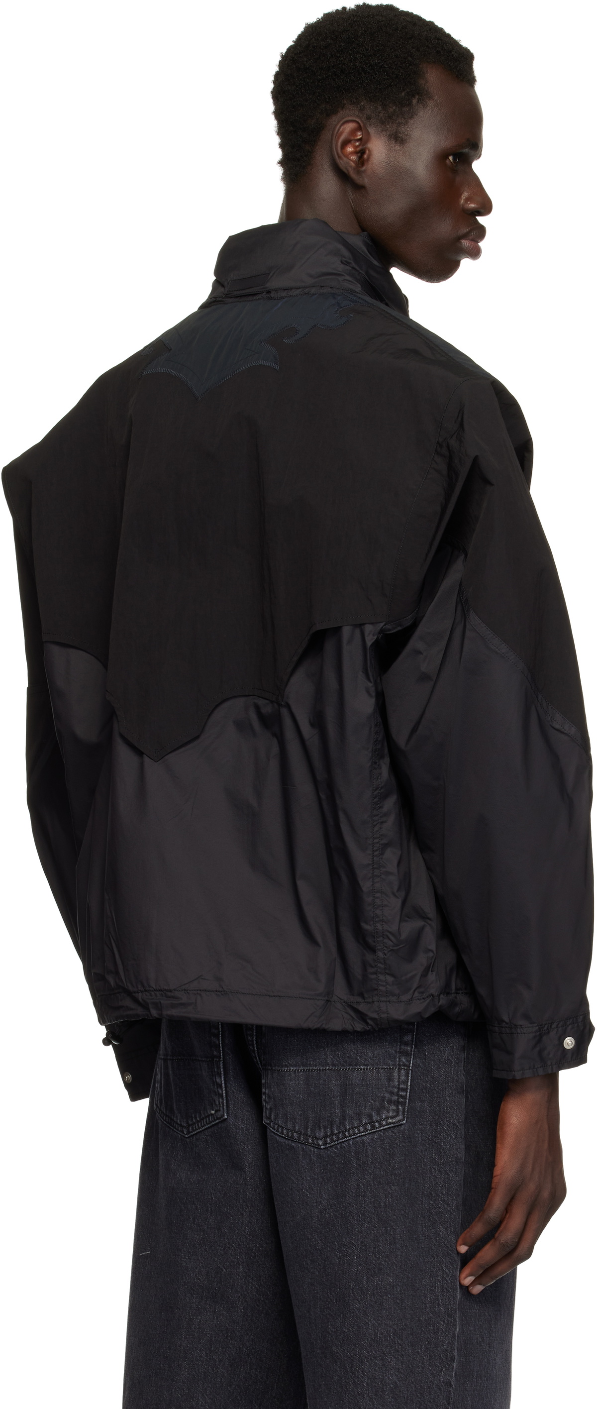 Toga Virilis Black Ripstop Jacket