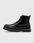 Birkenstock Prescott Natural Leather Black Boots