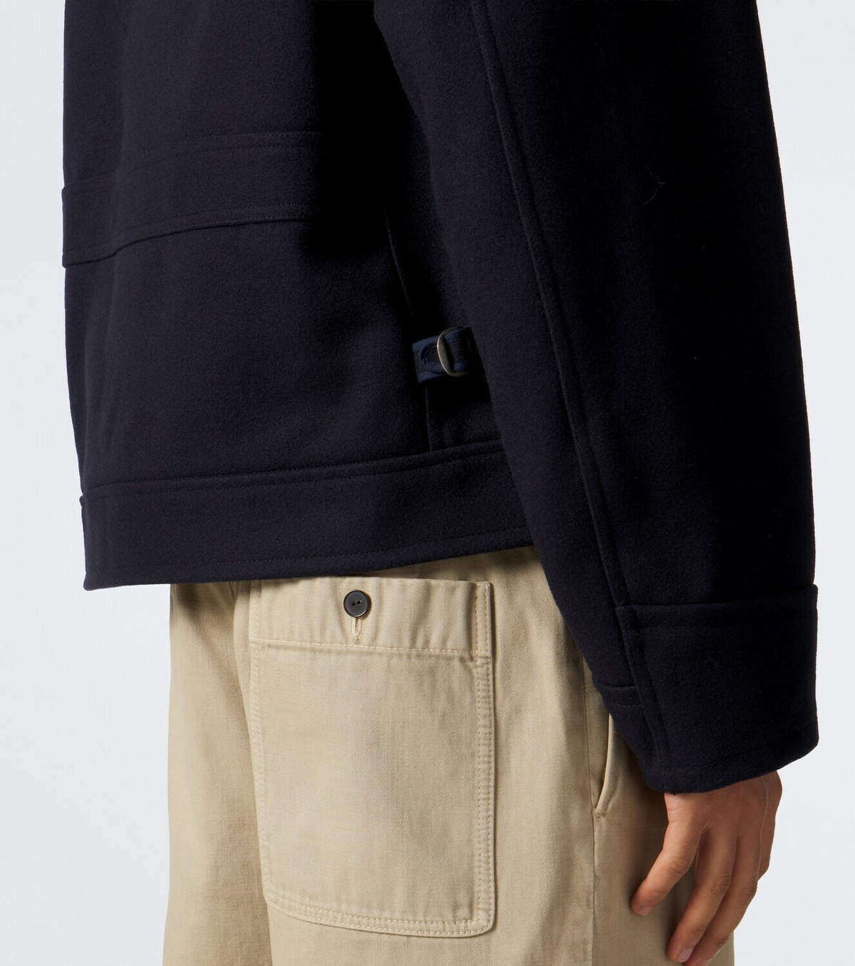 Visvim Blackthorn wool and linen jacket