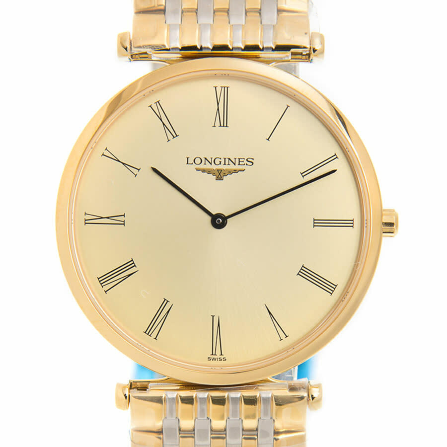 ロンジンレディス腕時計 LA GRANDE CLASSIQUE 　Gold Longines La Grande Classique Gold-tone Dial Steel Mens Watch