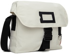 Acne Studios White Ripstop Messenger Bag