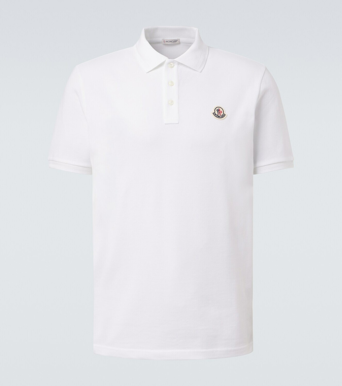 Moncler Cotton piqué polo shirt