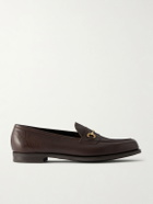 Edward Green - Putney Horsebit-Embellished Full-Grain Leather Loafers - Brown