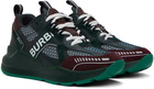 Burberry Green Embossed Sneakers