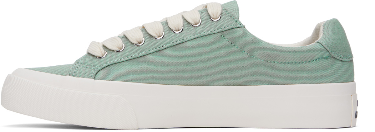 PS by Paul Smith Green Canvas Amos Sneakers