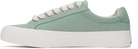 PS by Paul Smith Green Canvas Amos Sneakers
