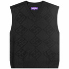Fucking Awesome Men's Letter Square Vest in Black