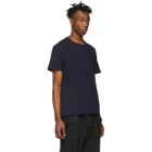 Blue Blue Japan Indigo Three Line T-Shirt