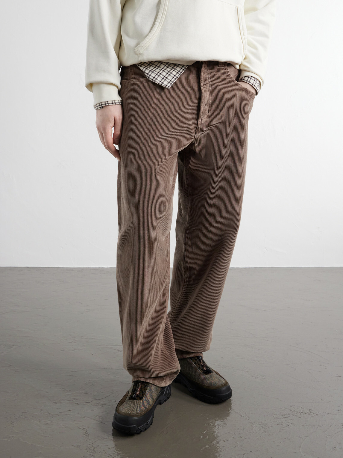Diemme - Rayon Vert Grappa Hiker Suede-Trimmed Tweed Sneakers - Green