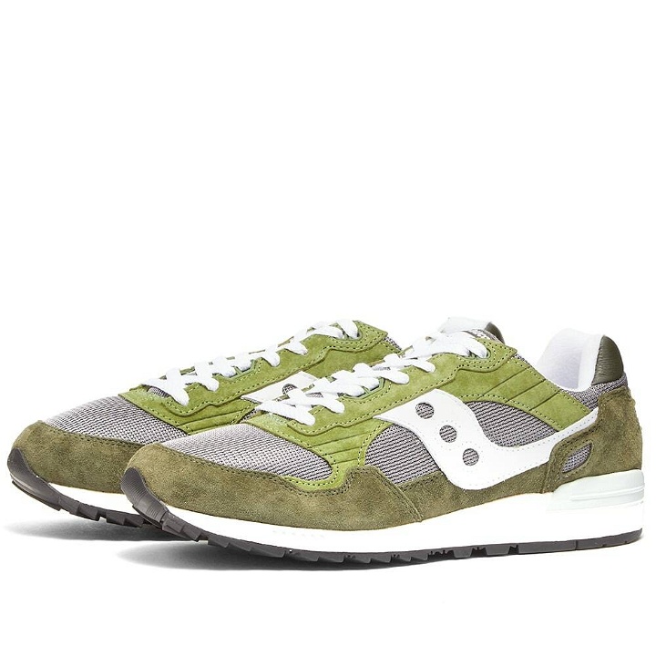 Photo: Saucony Men's Shadow 5000 Sneakers in Green/White