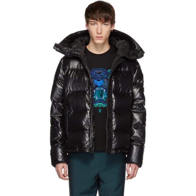 Kenzo Black Limited Edition Holiday Down Puffer Jacket Kenzo