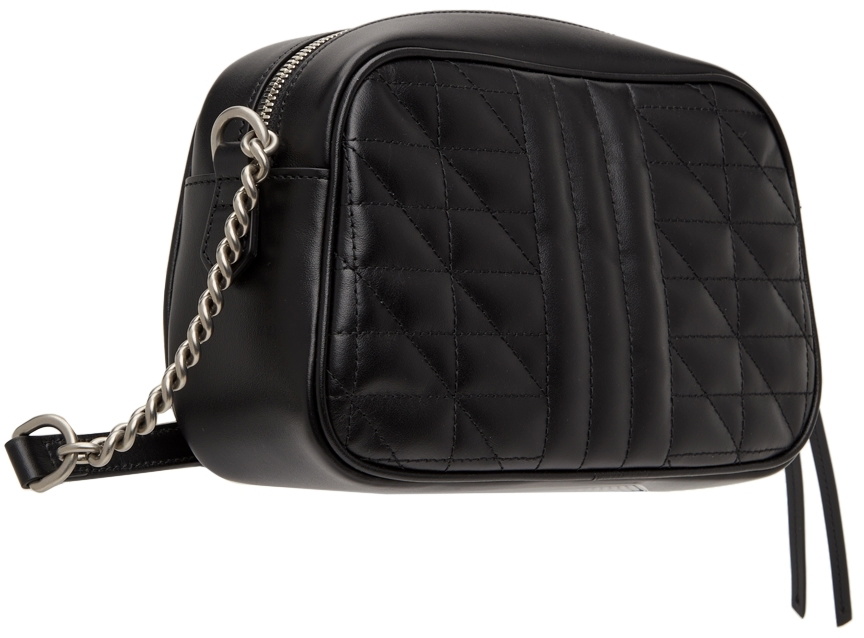 Black quilted gg marmont 2.0 bag hot sale