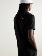 Nike Golf - Tour Logo-Print Dri-FIT Golf Polo Shirt - Black
