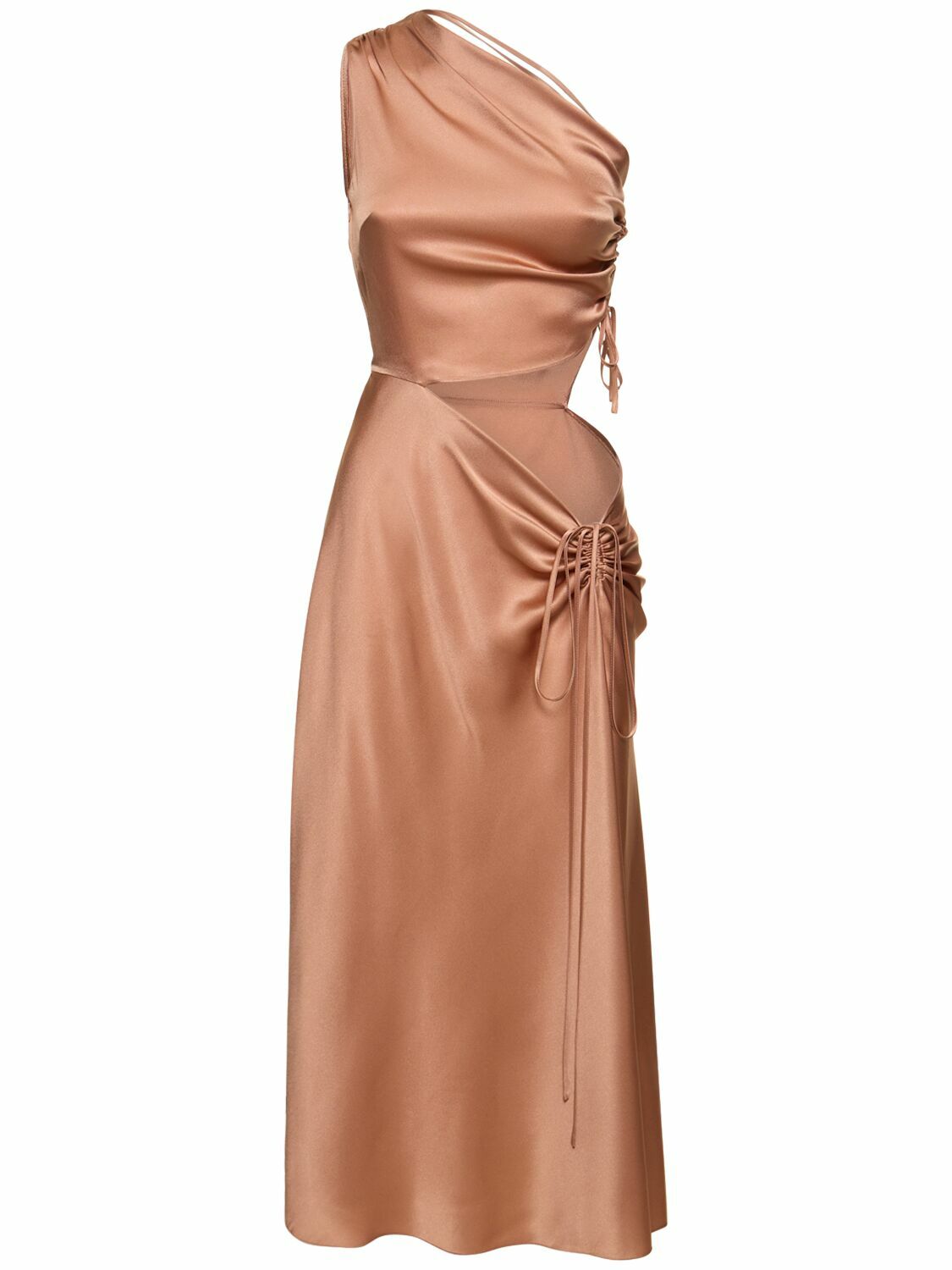 Alberta Ferretti Virgin Wool Midi Dress Alberta Ferretti
