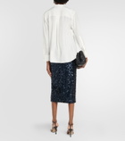 Dorothee Schumacher Heritage Ease silk blouse