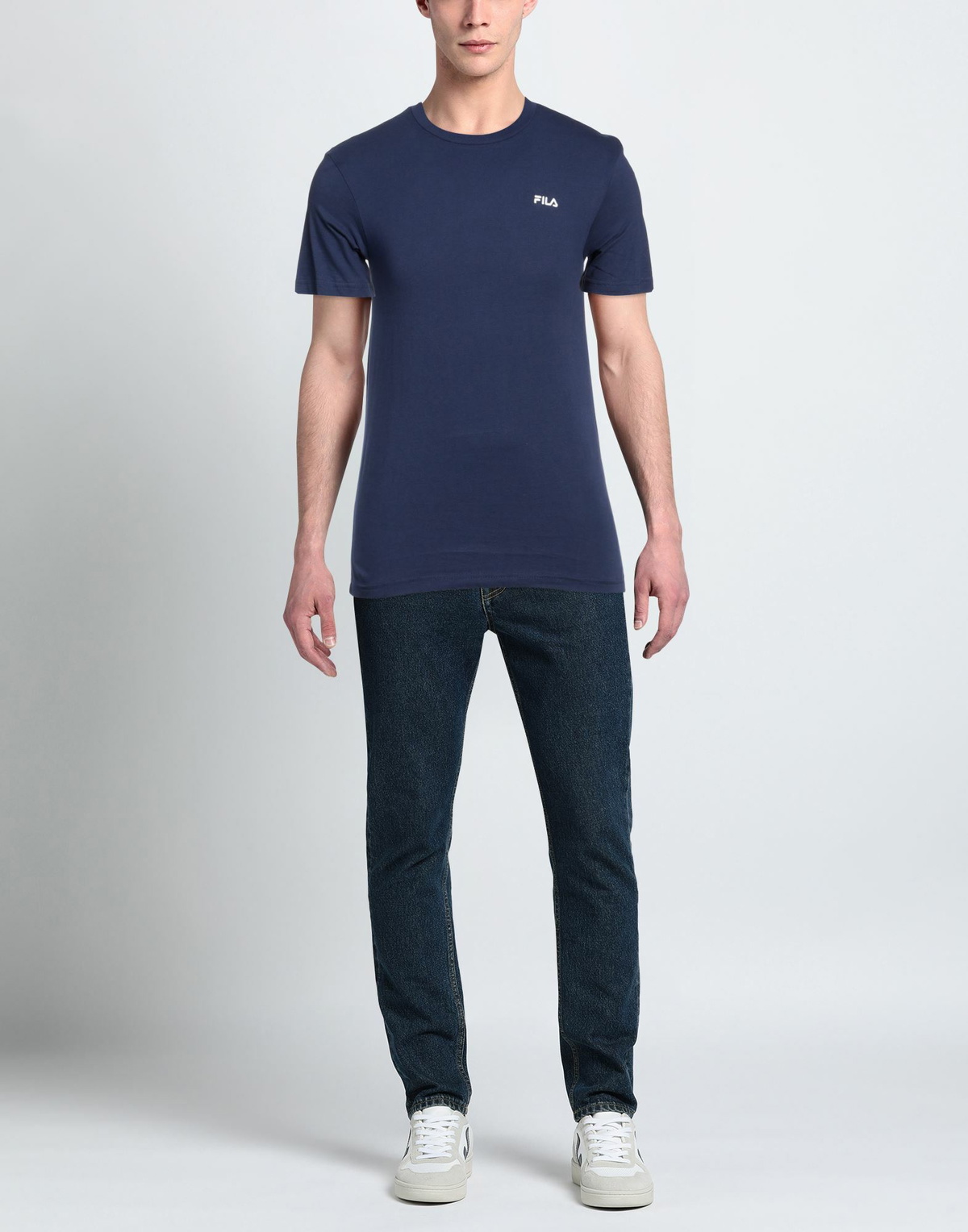 Fila Mens T-shirt in Navy