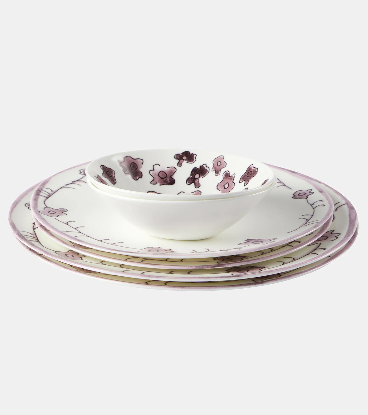 Serax Anemone Milk porelain starter plate